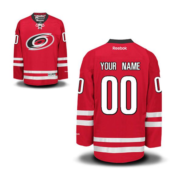 Reebok Carolina Hurricanes Youth Premier Home NHL Jersey - Red->youth nhl jersey->Youth Jersey